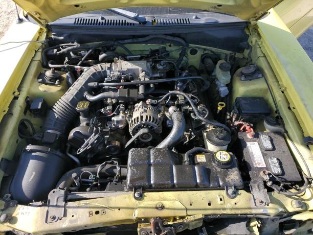 1FAFP42X33F403906 - 2003 FORD MUSTANG GT YELLOW photo 11