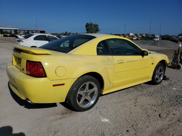 1FAFP42X33F403906 - 2003 FORD MUSTANG GT YELLOW photo 3