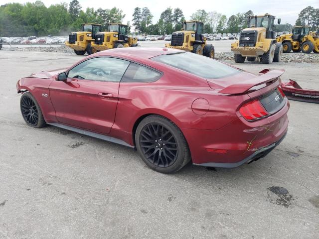 1FA6P8CF3J5120910 - 2018 FORD MUSTANG GT RED photo 2