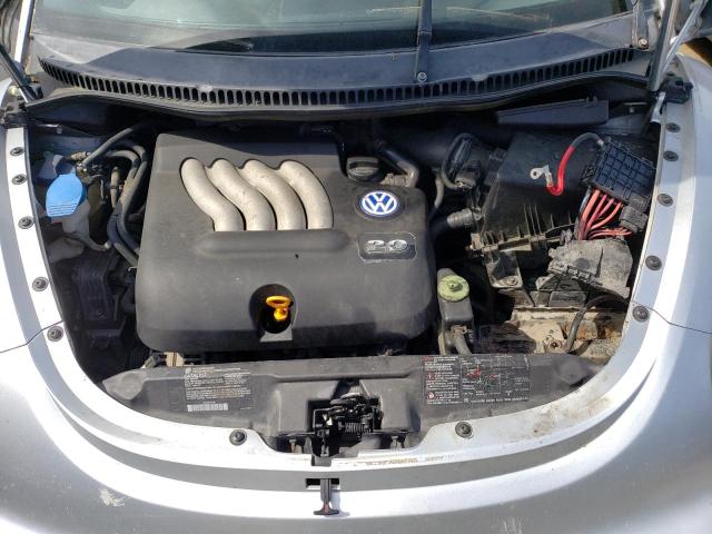 3VWBK21C53M421735 - 2003 VOLKSWAGEN NEW BEETLE GL 银色 照片 11