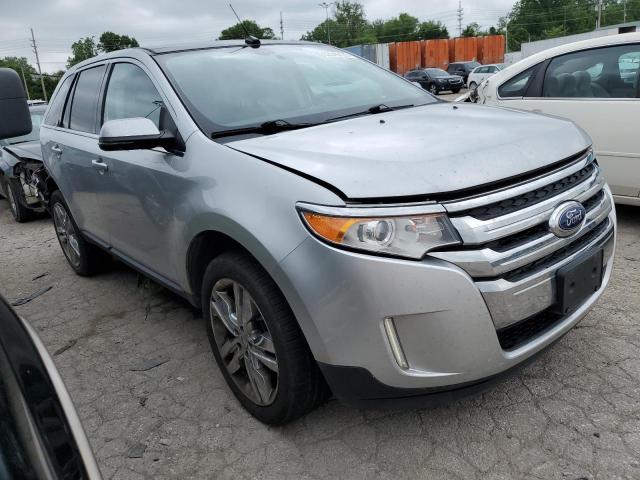 2FMDK4KCXDBA86640 - 2013 FORD EDGE LIMITED GRAY photo 4