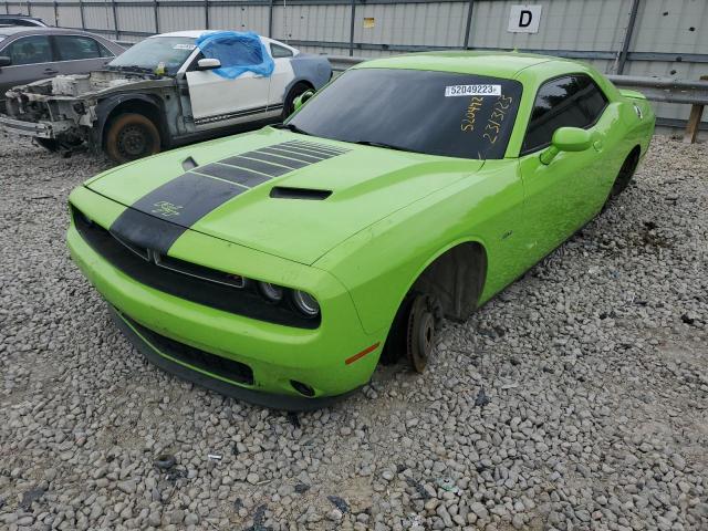 2C3CDZBT8FH727344 - 2015 DODGE CHALLENGER SXT PLUS GREEN photo 1