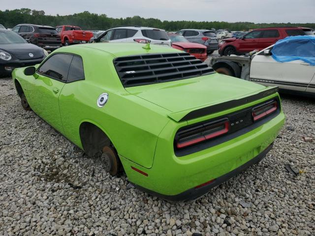 2C3CDZBT8FH727344 - 2015 DODGE CHALLENGER SXT PLUS GREEN photo 2