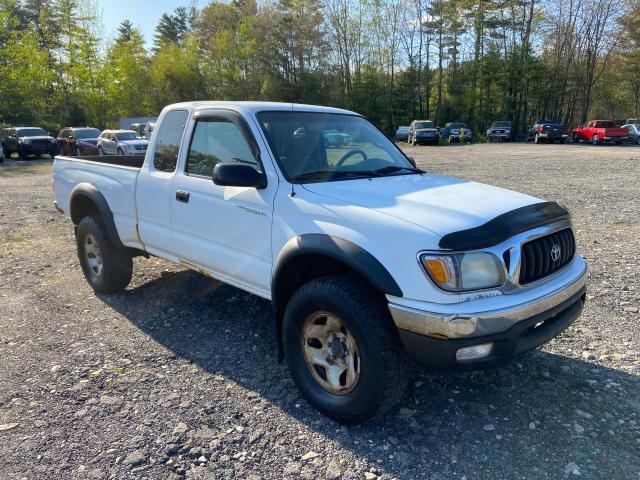 5TEWM72N84Z316932 - 2004 TOYOTA TACOMA XTRACAB WHITE photo 2