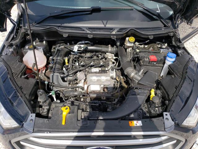 MAJ3S2GE9MC445285 - 2021 FORD ECOSPORT SE GRAY photo 11