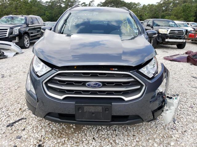 MAJ3S2GE9MC445285 - 2021 FORD ECOSPORT SE GRAY photo 5