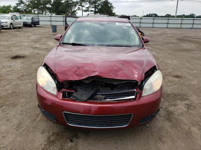 2G1WC58R079181613 - 2007 CHEVROLET IMPALA LT RED photo 5