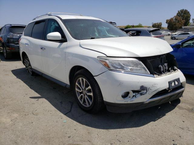 5N1AR2MM0FC687809 - 2015 NISSAN PATHFINDER S WHITE photo 4