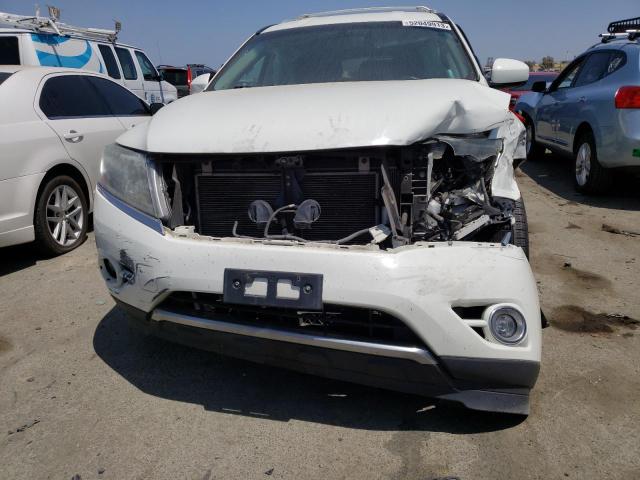 5N1AR2MM0FC687809 - 2015 NISSAN PATHFINDER S WHITE photo 5
