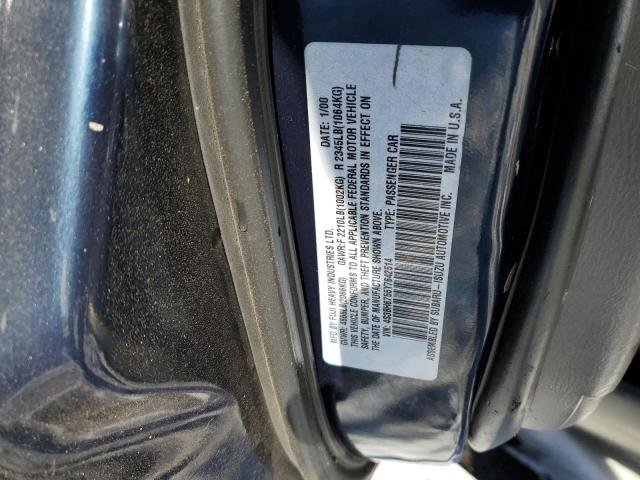 4S3BH6755Y7642514 - 2000 SUBARU LEGACY OUTBACK AWP 蓝色 照片 12