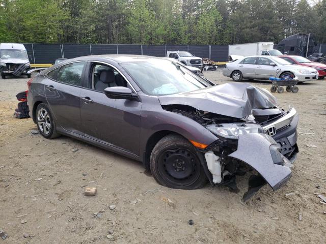 19XFC2F55HE225758 - 2017 HONDA CIVIC LX GRAY photo 4