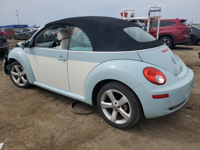 3VWRG3AL5AM010287 - 2010 VOLKSWAGEN NEW BEETLE BLUE photo 2