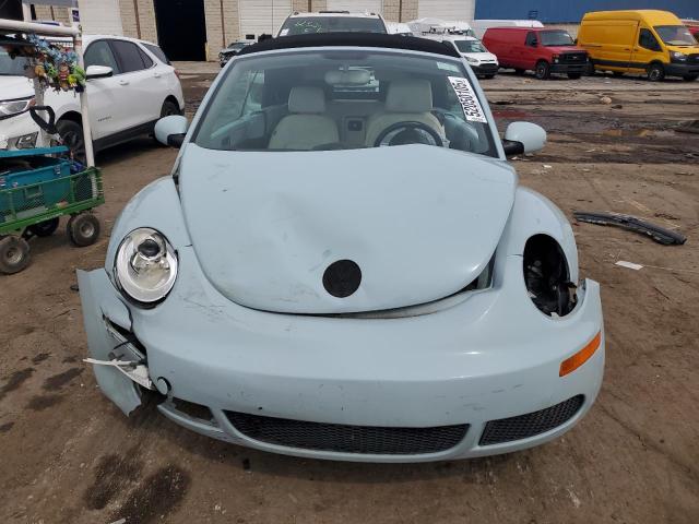 3VWRG3AL5AM010287 - 2010 VOLKSWAGEN NEW BEETLE BLUE photo 5