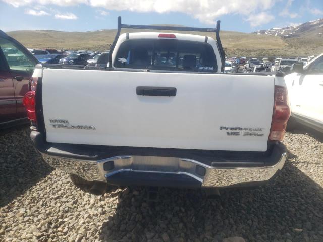 5TETU62N45Z096123 - 2005 TOYOTA TACOMA PRERUNNER ACCESS CAB WHITE photo 6