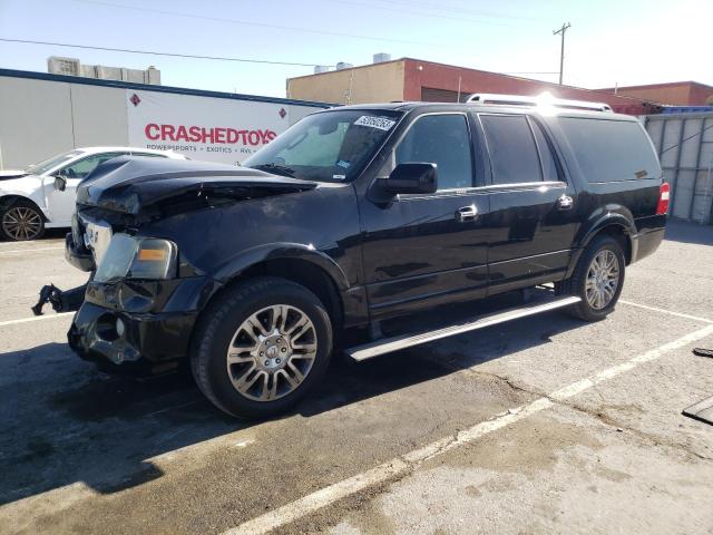 1FMJK1K5XDEF26945 - 2013 FORD EXPEDITION EL LIMITED BLACK photo 1