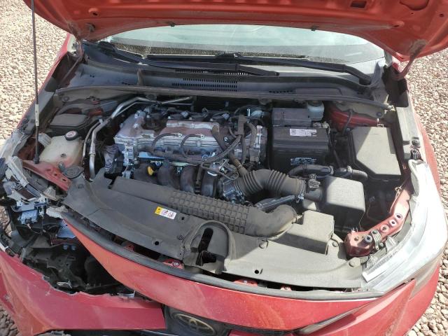JTDEPRAE6LJ048603 - 2020 TOYOTA COROLLA LE RED photo 11