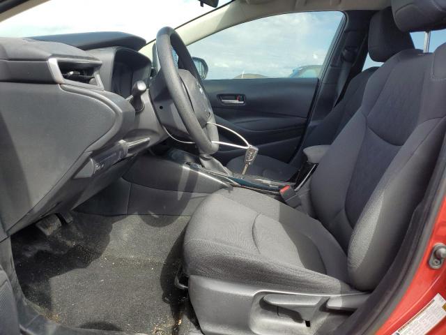 JTDEPRAE6LJ048603 - 2020 TOYOTA COROLLA LE RED photo 7