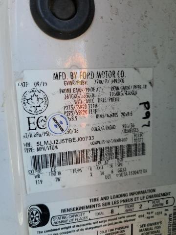 5LMJJ2J57BEJ00733 - 2011 LINCOLN NAVIGATOR WHITE photo 13