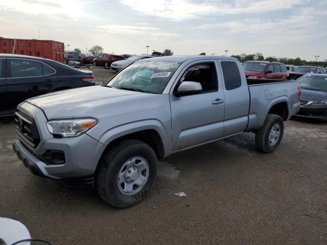 3TYRX5GNXNT064170 - 2022 TOYOTA TACOMA ACCESS CAB ვერცხლისფერი ფოტო 1