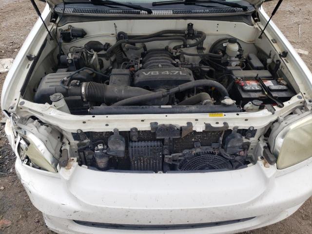 5TDZT34A66S279687 - 2006 TOYOTA SEQUOIA sr SR5 WHITE photo 12