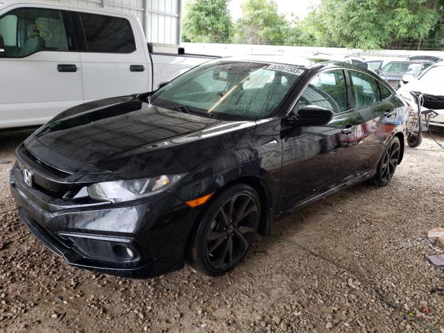 2HGFC2F81KH565206 - 2019 HONDA CIVIC SPORT 黑色 照片 1
