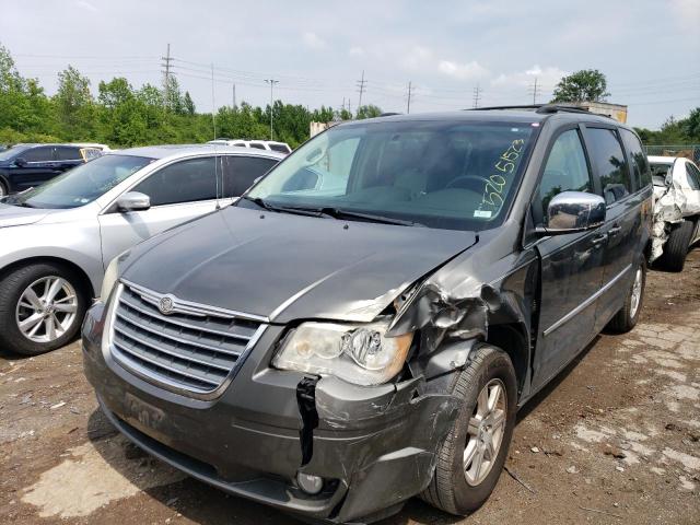 2A4RR8D12AR404840 - 2010 CHRYSLER TOWN & COU TOURING PLUS GRAY photo 1