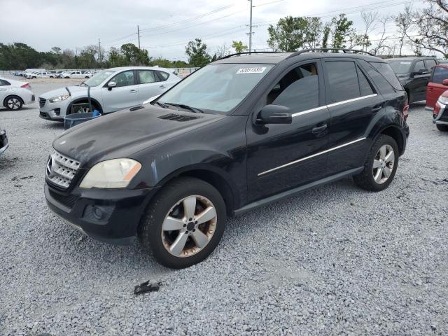 4JGBB8GB4BA714974 - 2011 MERCEDES-BENZ ML 350 4MATIC BLACK photo 1