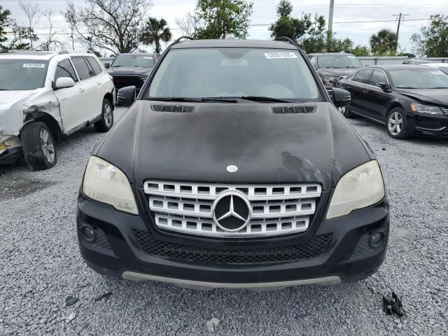 4JGBB8GB4BA714974 - 2011 MERCEDES-BENZ ML 350 4MATIC BLACK photo 5