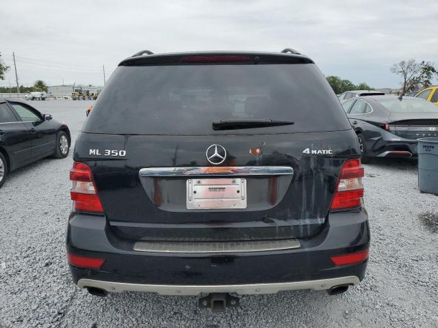4JGBB8GB4BA714974 - 2011 MERCEDES-BENZ ML 350 4MATIC BLACK photo 6