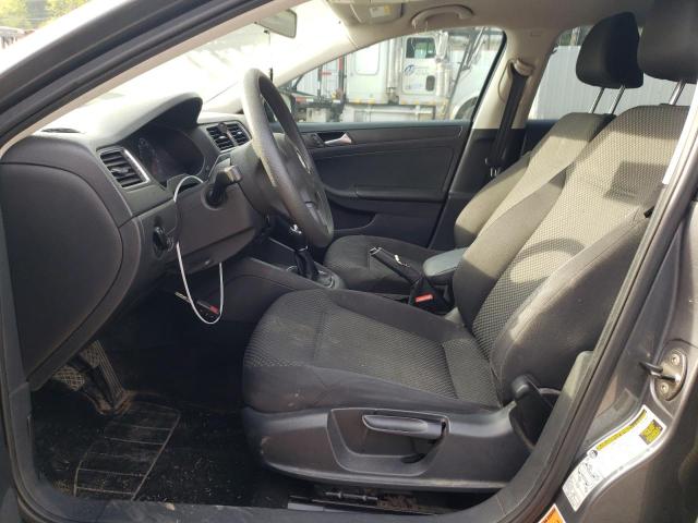 3VW1K7AJ9EM402728 - 2014 VOLKSWAGEN JETTA BASE 灰色 照片 7