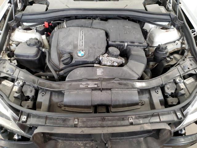 WBAVM5C55DVV90863 - 2013 BMW X1 XDRIVE35I WHITE photo 11