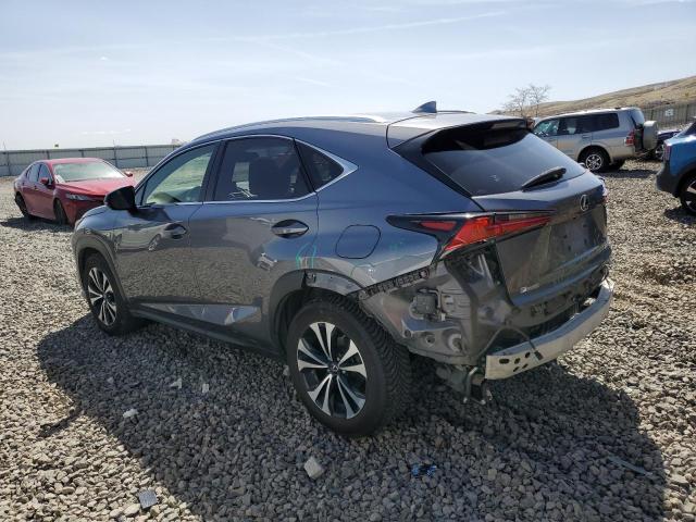 JTJBARBZ5K2204187 - 2019 LEXUS NX 300 BASE ნაცრისფერი ფოტო 2