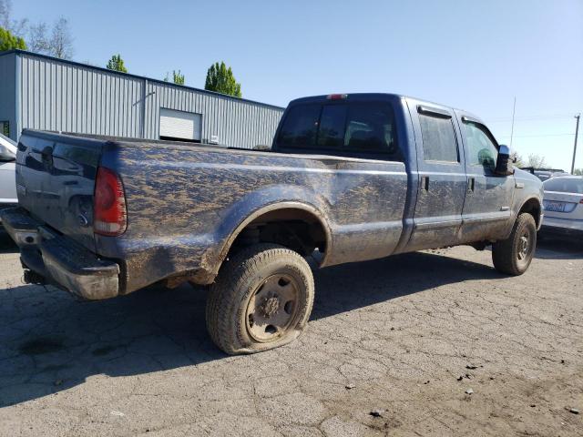 1FTWW31P65EC54828 - 2005 FORD F350 SRW SUPER DUTY BLUE photo 3