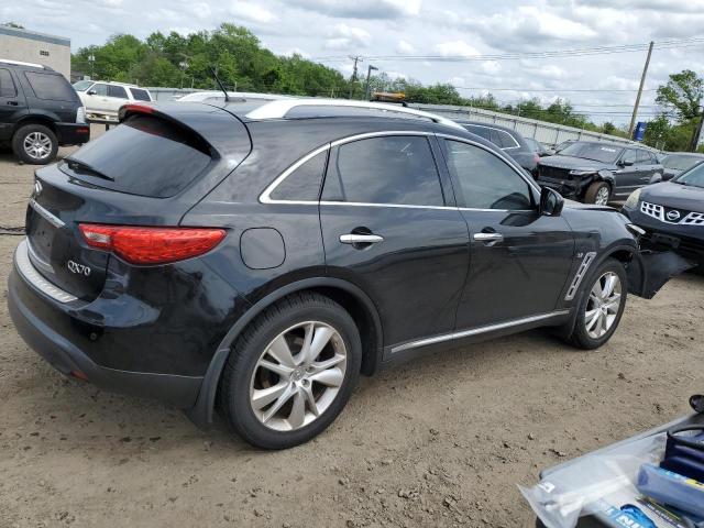 JN8CS1MW0EM410054 - 2014 INFINITI QX70 BLACK photo 3