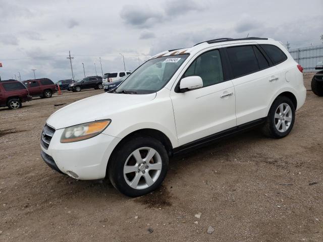 5NMSH73E87H038782 - 2007 HYUNDAI SANTA FE SE WHITE photo 1