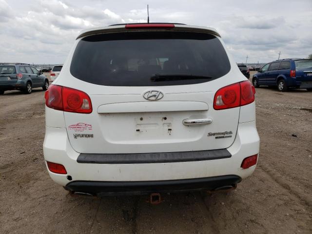 5NMSH73E87H038782 - 2007 HYUNDAI SANTA FE SE WHITE photo 6