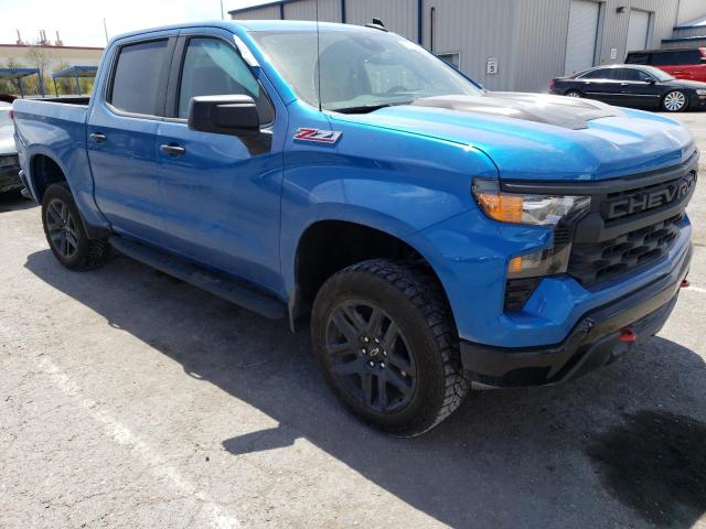 3GCPDCED6NG581538 - 2022 CHEVROLET SILVERADO K1500 TRAIL BOSS CUSTOM BLUE photo 4