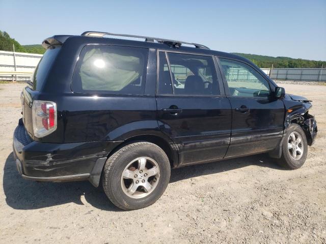 5FNYF18788B056452 - 2008 HONDA PILOT 4X4 EXL BLACK photo 3