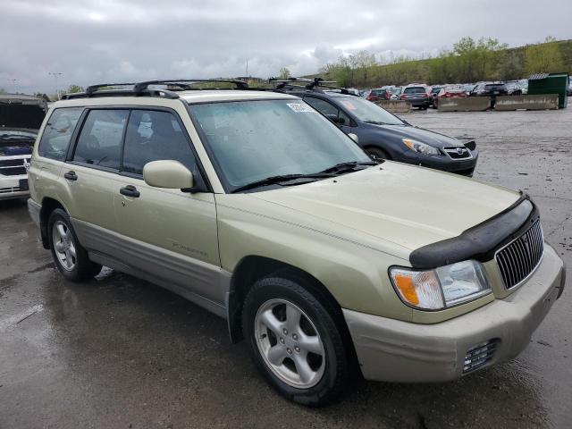 JF1SF65561H750798 - 2001 SUBARU FORESTER S TAN photo 4