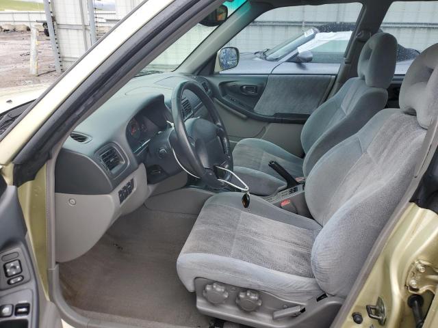 JF1SF65561H750798 - 2001 SUBARU FORESTER S TAN photo 7
