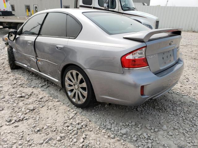 4S3BL696483201517 - 2008 SUBARU LEGACY 2.5 GT SPEC B SILVER photo 2