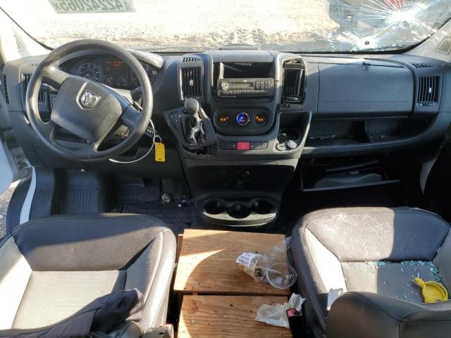 3C6TRVDGXHE503231 - 2017 RAM PROMASTER 2500 HIGH WHITE photo 8