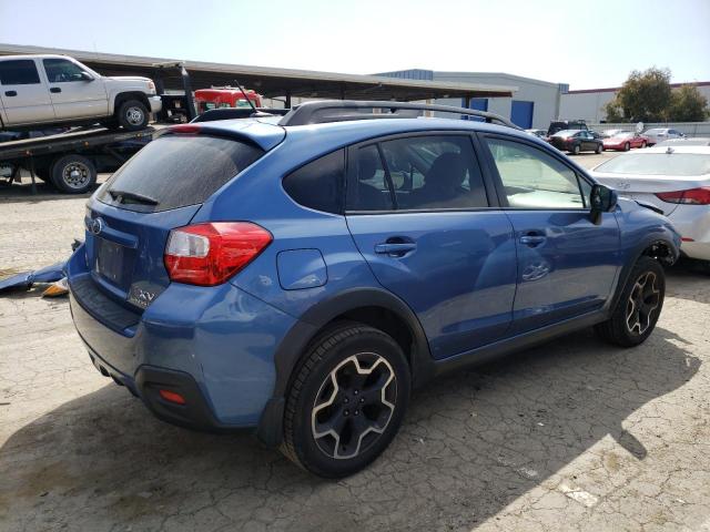 JF2GPAWC9E8287947 - 2014 SUBARU XV CROSSTR 2.0 PREMIUM BLUE photo 3