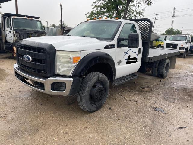 1FDUF5HT0BEC64879 - 2011 FORD F550 SUPER DUTY WHITE photo 2