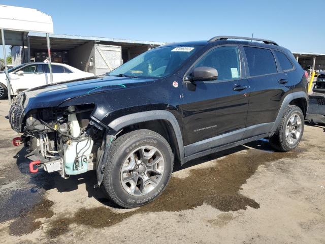 1C4PJMBXXKD163795 - 2019 JEEP CHEROKEE TRAILHAWK BLACK photo 1