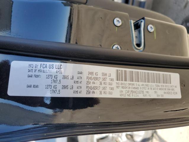 1C4PJMBXXKD163795 - 2019 JEEP CHEROKEE TRAILHAWK BLACK photo 14