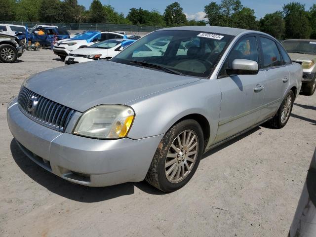 1MEFM42105G615379 - 2005 MERCURY MONTEGO PREMIER SILVER photo 1