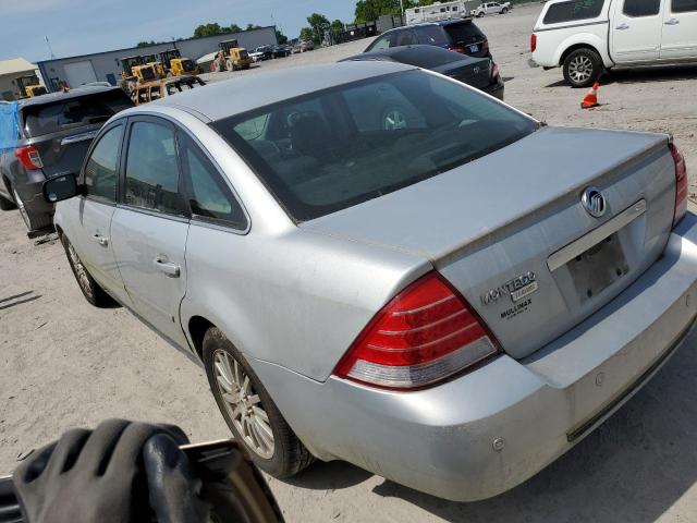 1MEFM42105G615379 - 2005 MERCURY MONTEGO PREMIER SILVER photo 2