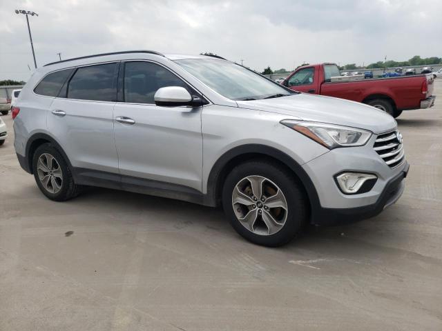 KM8SM4HF0DU005173 - 2013 HYUNDAI SANTA FE GLS SILVER photo 4