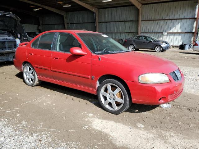 3N1AB51D46L540110 - 2006 NISSAN SENTRA SE-R SPEC V RED photo 4